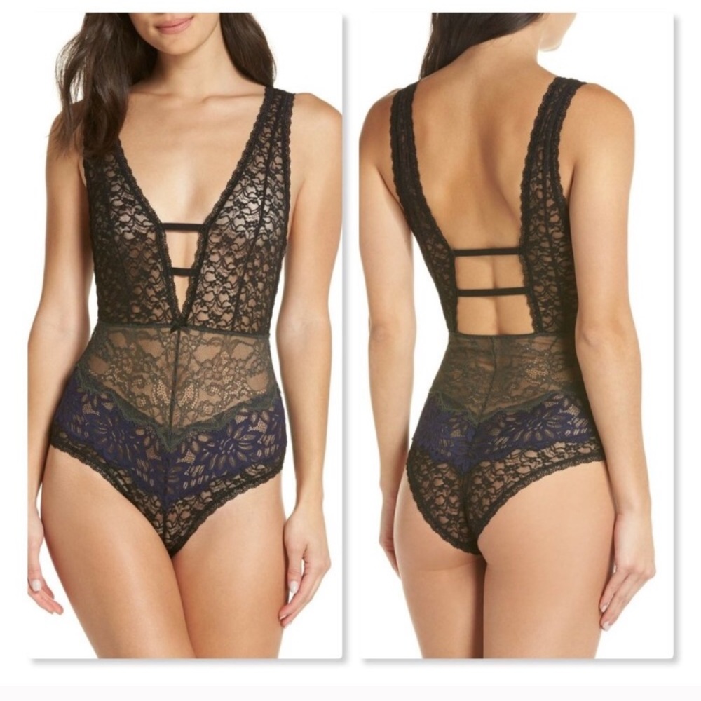 free people lingerie / casual bodysuit lace